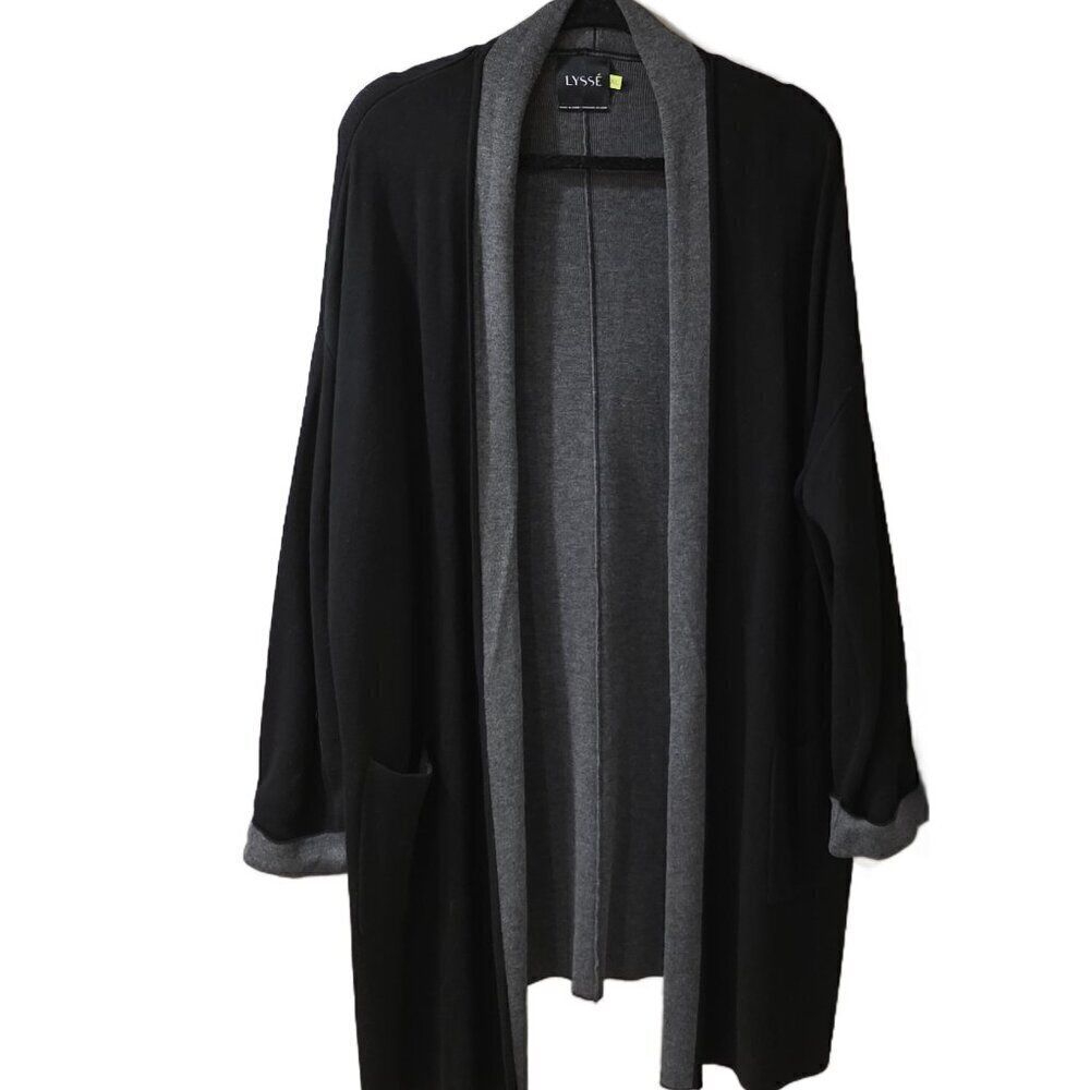 Lysse coatigan with 2 front pockets- sz XL